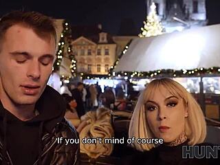 hunt4k sleigh fuck in lovely weather with czech babe today