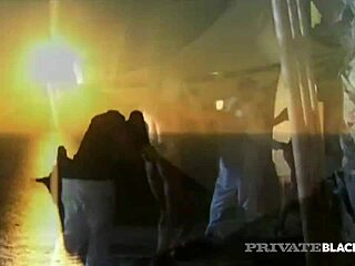 Lara Stevens and Suzie enjoy big black cock anal