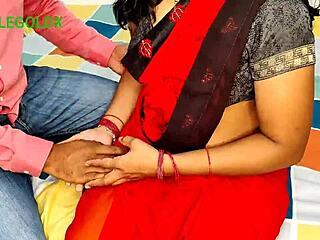 sex with desi komal forcing the worker boy to bang hard outdoors