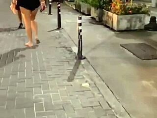 Lesbian amateur shows off on Salvador beach before gangbang with five interracial men and facial.