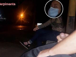 I Boldly Expose Myself to the Curvy Brunette at the Bus Stop