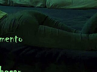 Moaning deliciously until he cums on my little ass in amateur anal