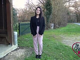 Mélia, 25, craves wild fun with our daring French guy