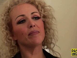 Wow, this throated busty sub milf gets anally banged hard!