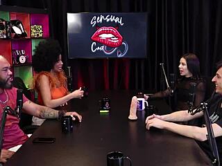 watch dieni gaucha show her tits and get everyone hard with oral and assfucking