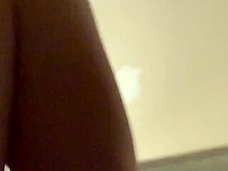 masked blonde with dreads gets down in steamy action with wild moves