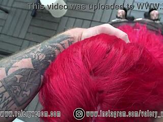 Deutsche Schlampe Valery Venom Begs For A Stranger's Hard Fuck And Demands A Juicy Creampie In Her Pussy