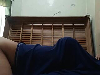 We ate with a beautiful student, and she was shocked when I entered her!