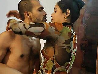 I bent over and sucked that monster cock, then he fucked my shaved pussy doggystyle and tight anal.