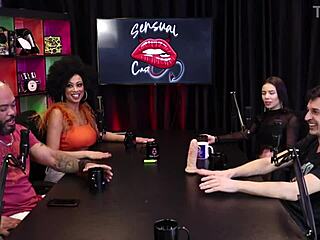 watch dieni gaucha show her tits and get everyone hard with oral and assfucking