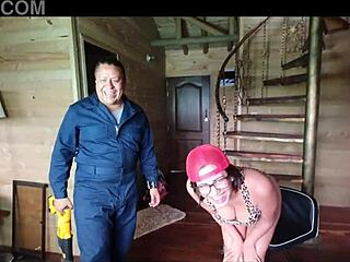 Luis Garay Drills Amaranta Hank's Vagina with Toys