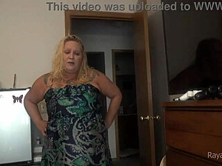 Raya Rollins says, Stop jerking off, stepson, let me show you real pleasure!
