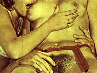 Intense Vintage Threesomes with Hairy Beavers and Retro Action