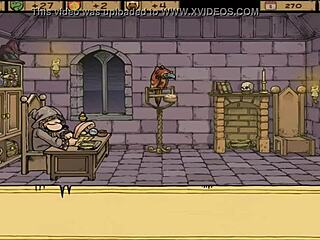 Akabur's Witch Trainer Full Playthrough with Teasing Solo Slut