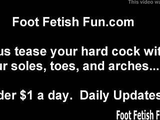 Play with my soft 18+ feet in this POV femdom session!