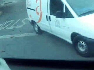 oh man, i’m flashin’ my boobs and givin’ a risky blowob on this bus, so crazy