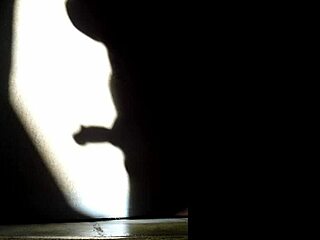 Wow, shadow play while touching myself is so hot! 🥵 Can’t stop this solo fun!