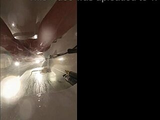 Webcam caught stepsister's wet pussy after boyfriend sex