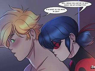 Miraculous Ladybug Takes Big White Dick in Naughty Play