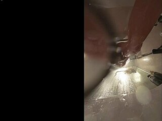 Webcam caught stepsister's wet pussy after boyfriend sex