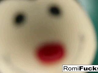 Romi Rain Sucks Fat Cock With Passion