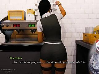 Anna Shows Big Ass Upskirt in Public Stockings Outdoor