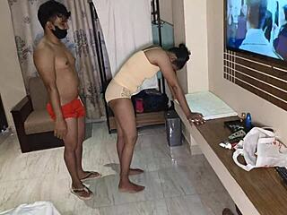 Married Asian Queen Fucked Deep in Hairless Ass and Cums Hard