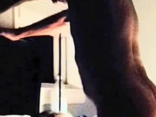 she licks cock and balls on her face