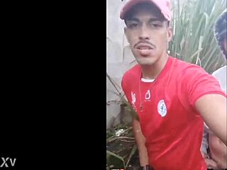 Gay Group Assfucking Orgy in São Paulo Favela Woods