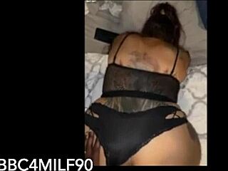 Thick Latina Hotwife Takes Big Black Monster Cock Doggy Style