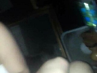 Wow, flexible teen sealing the deal by throating my huge cock!