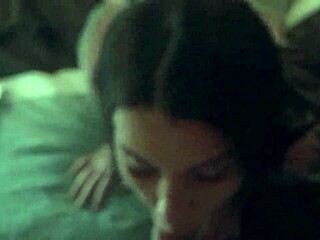 Felicity feline enjoys sucking dick at home with amateurs