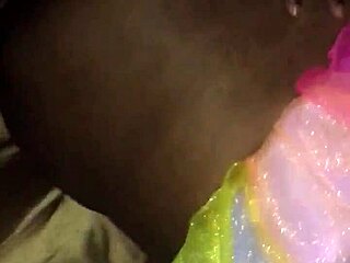 Freaky Black BBW Spits During Facefucking! Party Blowjob Turns Hardcore Oral Wild!
