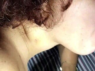 Fucking Small 18+ Redhead With Big Ass And Curly Hair - Black Panties - Amateur Slut