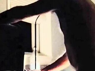 she licks cock and balls on her face