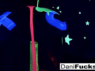 Sexy Pornstar Dani Plays with Hot Wet Pussy!