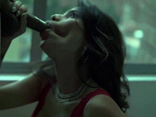 colombian babe rips clothes for monster cock gift