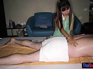 Thai Massage Turns Into Hot Handjob Session