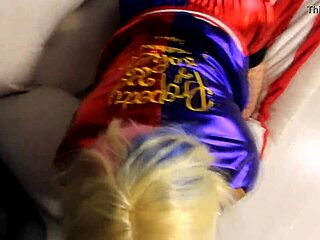 crazy harley quinn, let me fuck her pussy in doggystyle and missionary?