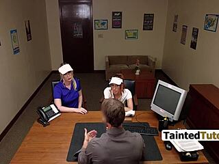 Principal Fucks Thief and Stepmom to Settle the Issue