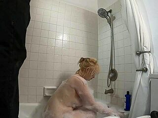 Annie Archer in shower scene