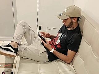 Wow! Trying Sensual Lingerie in Front of My Stepbrother!