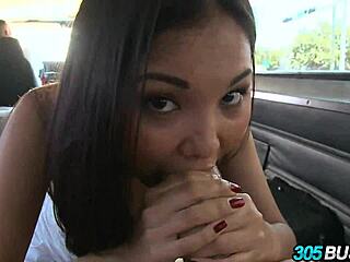 tiny lucy levon gets slammed hard in wild bus ride with strangers