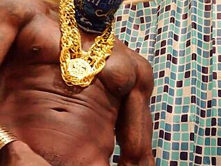 Hallelujah Johnson Worshipping Huge Big Black Cock Solo