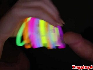 Real Teen Tugging Dick in Amateur POV