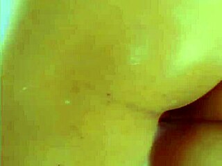 Brunette Takes a Sensual Hose Bath Washing Car