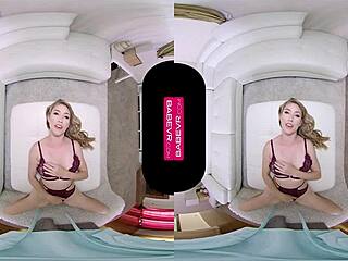 Veronica Kirei Masturbates To Orgasm In VR