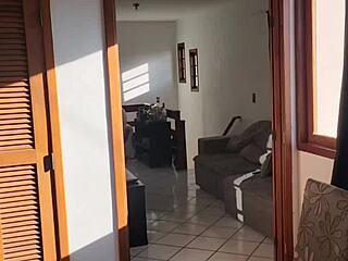 i was home alone when elo cardone showed up but kel arrived just in time for some banging