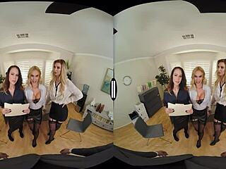 Naughty America Brooke Banner Mckenzie Lee Sarah Jessie Hunt Office Assistant