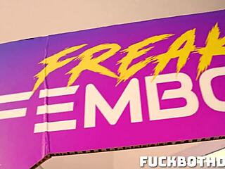 veronica church and joshua lewis make it to third base in amateur pov reality scene